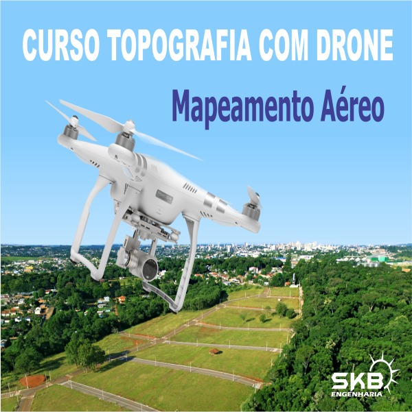 Curso de topografia com drones