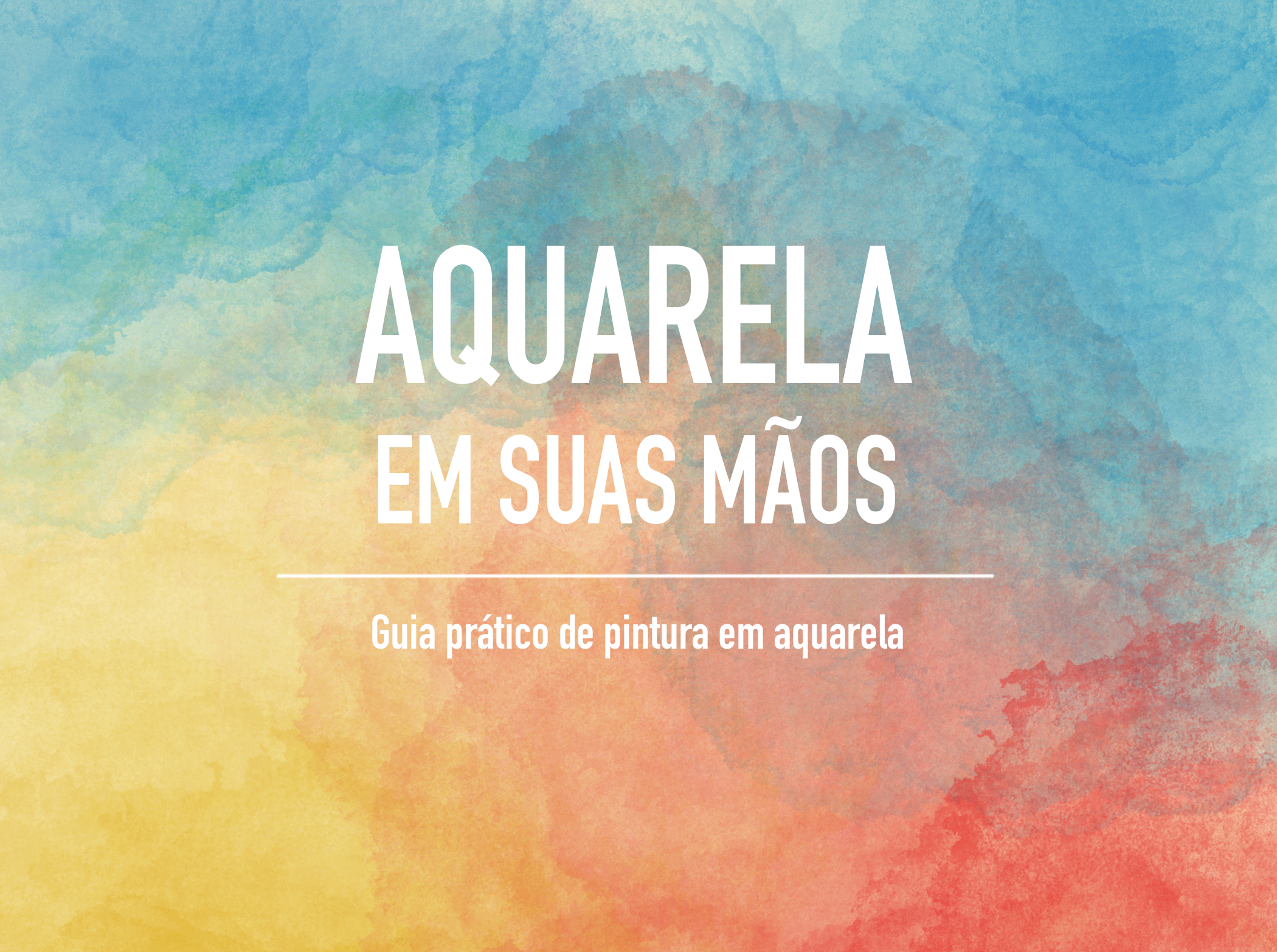 Aquarela Em Suas Mãos